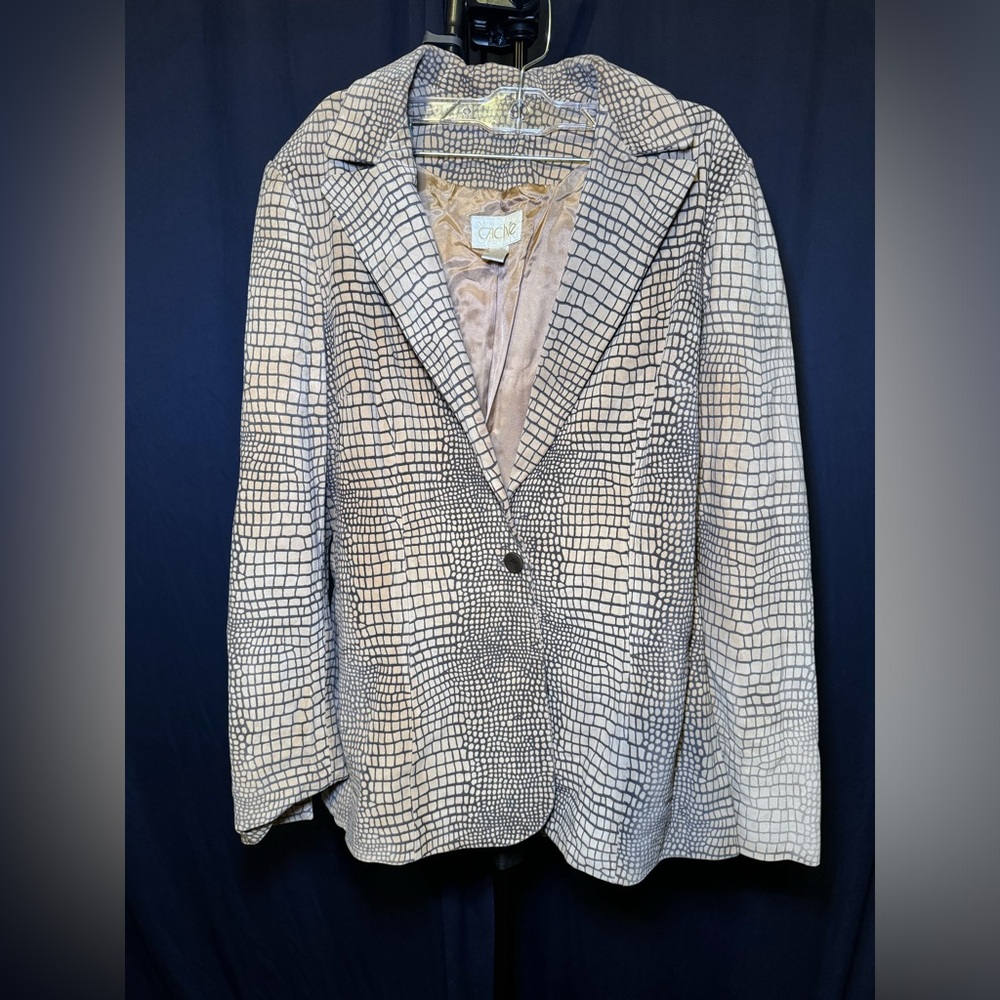 Vintage Cache Leather Jacket - image 1